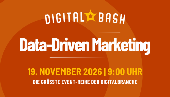 Digital Bash – Data Driven Marketing